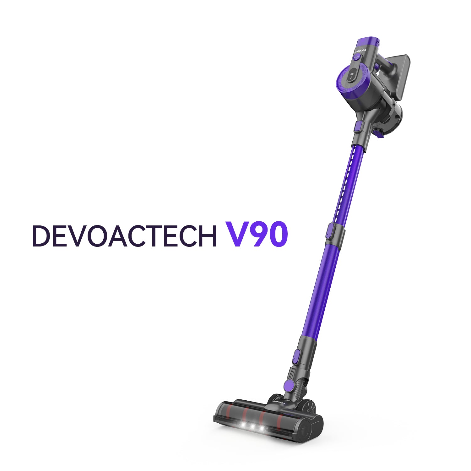 DevoacTech N300 Cordless Vacuum Cleaner, 6 in 1 Ultra-Lightweight